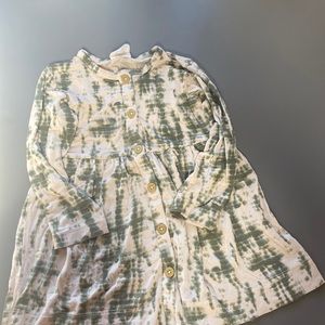 Kate Quinn the woods collection. Long sleeve, buttons down dress. 18-24 months